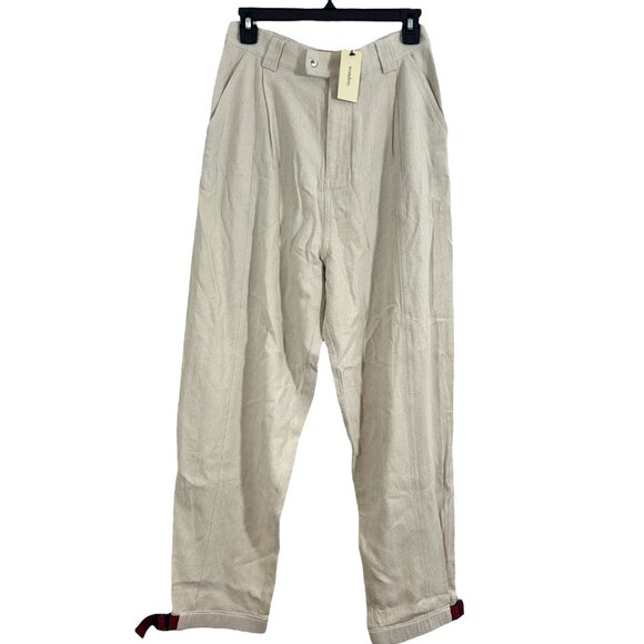 Wondery Linen Pants Womens Size Large New - Picture 1 of 5